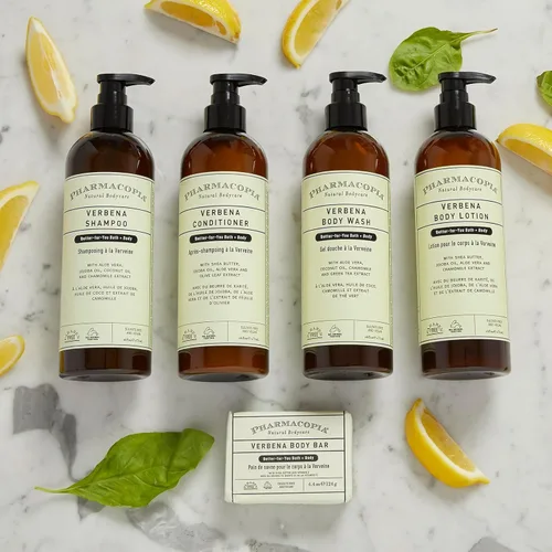 Miniatura 8 de Pharmacopia Acondicionador Verbena - Hidratante natural para el cuero cabelludo, vegano y libre de crueldad animal con manteca de karité, aloe vera
