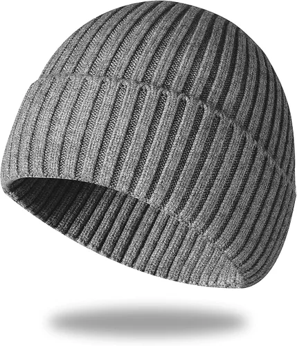 Miniatura 15 de Gorro de invierno para hombre y mujer, gorro de lana de punto para actividades al aire libre y uso diario