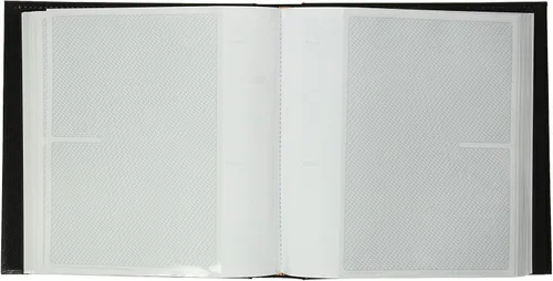 Miniatura 2 de Pioneer Photo Albums DA-200SF/BLK - Álbum de fotos con marco de piel sintética cosida con 200 bolsillos, 4 x 6 pulgadas, color negro