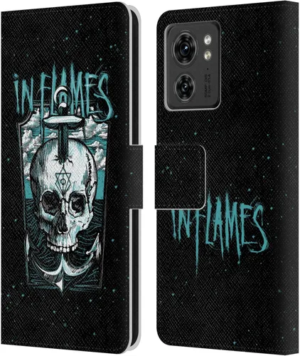 Miniatura 11 de Head Case Designs Officially Licensed in Flames Adventures Metal Grunge Leather Book Wallet Case Cover Compatible with Motorola Moto Edge 40