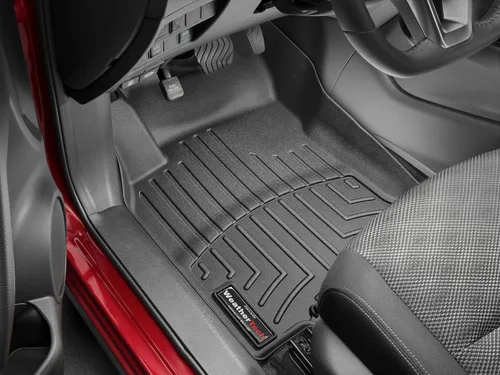 Miniatura 2 de WeatherTech Revestimientos de suelo personalizados para Nissan Rogue Sport - 1ª fila (4411721), color negro