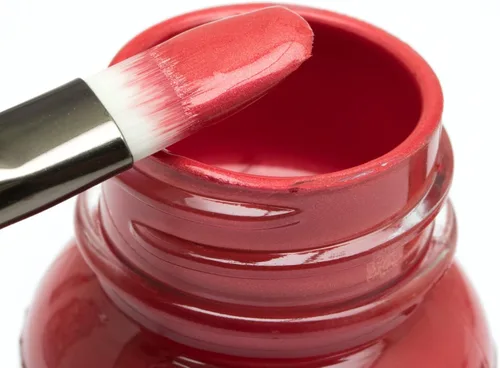 Miniatura 3 de Angelus Pintura de cuero nacarado, rojo antidisturbios, 1 onza para personalizar zapatos, botas, chaquetas, camisas, zapatillas de deporte y más