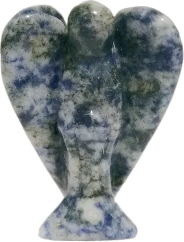 Miniatura 15 de Estatua de ángel guardián de oración de cristal curativo de cornalina natural, 2 pulgadas, tallado en bolsillo, figuras de piedra de palma