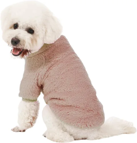 Miniatura 6 de Suéter para perro, paquete de 3 suéteres para perros pequeños, ropa para perros pequeños, hembras y machos, suéter ultrasuave y cálido