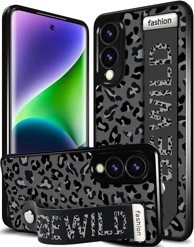 Miniatura 72 de Compatible para Samsung Galaxy S23 Funda Bonita con Correa Soporte Dedo Kickstand, Fundas de Silicona Geniales de Diseñador Funda Cover - Mariposa