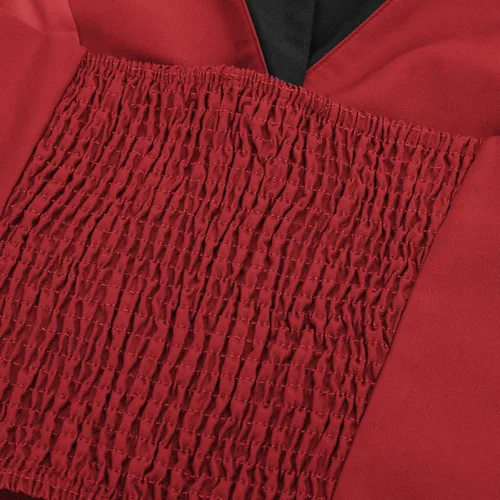 Miniatura 7 de Belle Poque Chaleco vintage para mujer, con solapa, cuello halter, con botones, con bolsillos