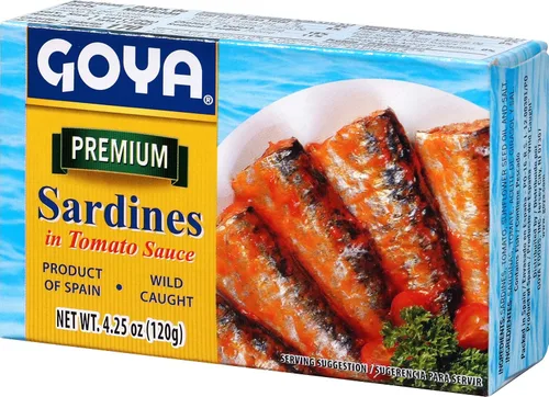 Miniatura 2 de Goya Foods Premium Sardinas en salsa de tomate, 4.25 onzas (paquete de 25)