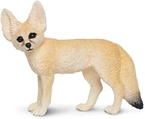 Safari Ltd. Fennec Fox Figurine – Figura realista pintada a mano modelo de juguete – Juguete divertido y educativo para niños, niñas y niños a