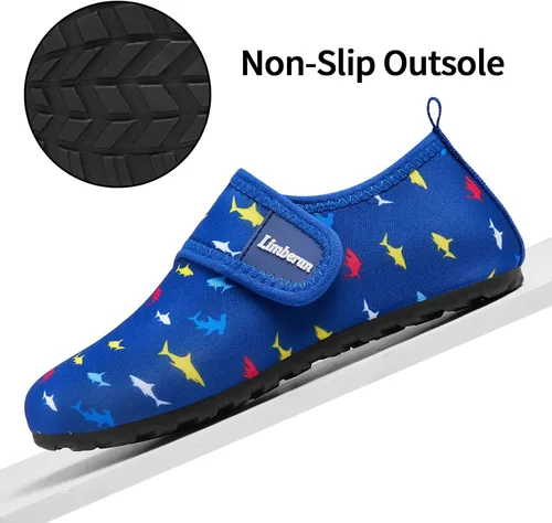 Miniatura 3 de Limberun Zapatos de agua para niños y niñas, zapatos deportivos acuáticos de secado rápido, ligeros, para piscina, playa, antideslizantes
