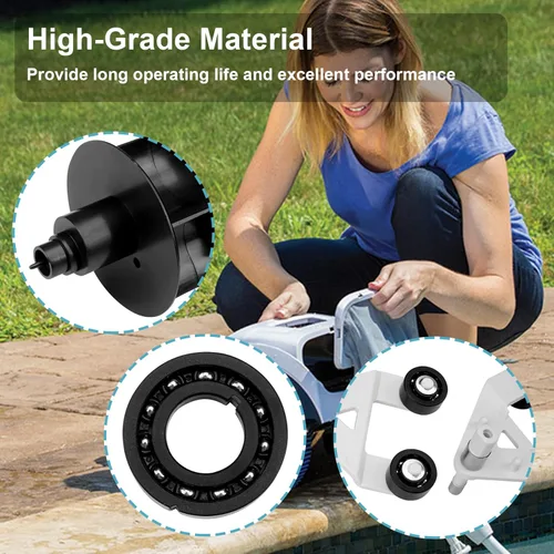 Miniatura 4 de AXV621DAT - Kit universal de turbina con marco A, compatible con Hayward Aquabug Navigator Pro Wanda The Whale Diver Dave Poolvac XL Pool Vac