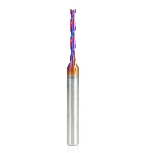 Miniatura 10 de Amana Tool Spektra Extreme Tool Life - Broca de carburo sólido con recubrimiento en espiral, 46125-K, 1/8 de diámetro x 13/16 CH x vástago de 1/4