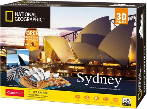 Miniatura 4 de CubicFun NG Opera House 3D Cubical Funny Puzzle