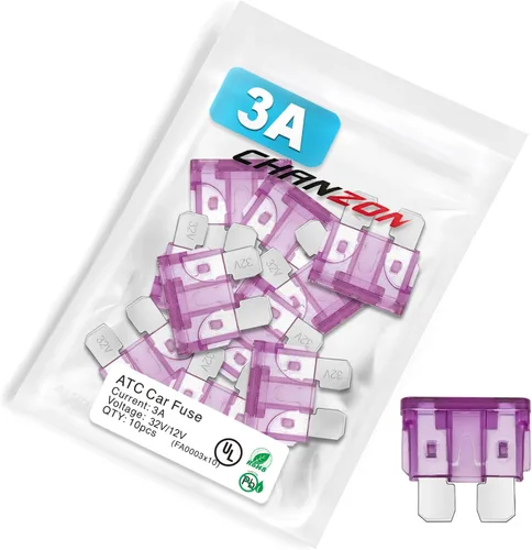 Miniatura 26 de Chanzon Fusible de hoja estándar de 35 A ATC/ATO/APR 35 Amp 32V 10 fusibles automáticos de golpe rápido para automóvil, RV, camión, SUV 75A
