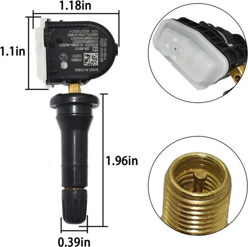 Miniatura 3 de TPMS35 Sensor de presión de neumáticos, F2GZ-1A189-A Sensor de Sistema de Monitoreo de Presión de Neumáticos (TPMS) Compatible con Ford F-150 Edge