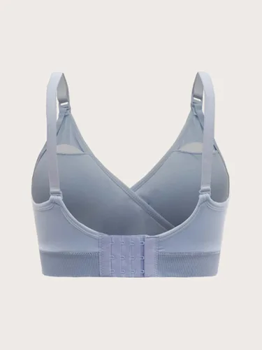 Miniatura 5 de Milumia Bralettes de lactancia con relleno de 3 piezas para mujer