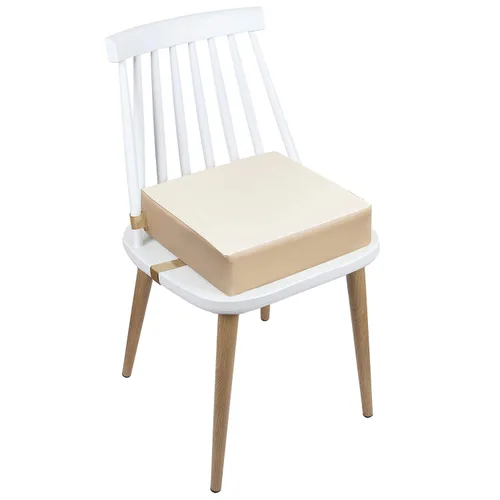 Miniatura 5 de Asiento elevador para niños o niñas, con hebilla de seguridad, lavable, de poliuretano, con 2 correas, para mesa de comedor, cojín elevador