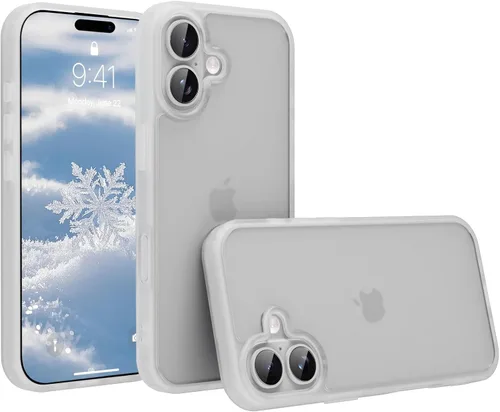 Miniatura 24 de Funda Translúcida Mate para iPhone 11, [Protección contra Caídas de Grado Militar de 10 Pies] Parachoques Protector Delgado Duradero Resistente a