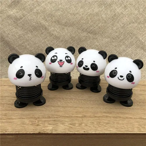 Miniatura 6 de Panda car Spring Doll Accesorios para el hogar Mueblería para el hogar Muñeca Panda Juguetes