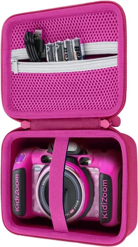 Miniatura 7 de co2CREA Funda rígida de repuesto para cámara VTech Kidizoom Duo DX/Deluxe/Twist/Pix/Pix Plus Selfie (funda azul)