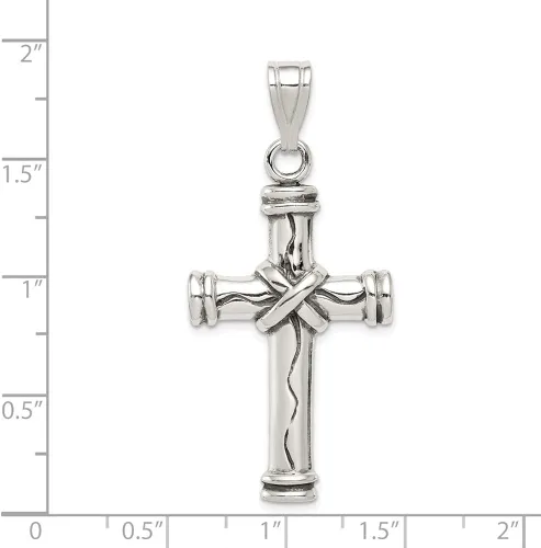 Miniatura 2 de Dije de plata de ley 925 maciza con colgante de cruz antigua 1890in x 0866in regalos de joyería para mujeres esposa mamá regalos para hombres esposo