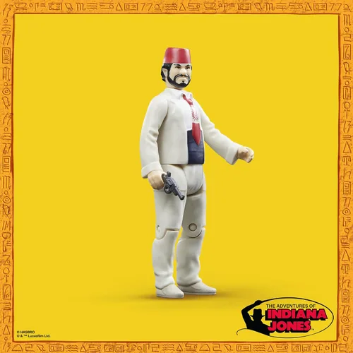 Miniatura 4 de Indiana Jones and The Last Crusade Retro Collection Figura de acción de Sallah, 3.75 pulgadas, juguetes para niños a partir de 4 años