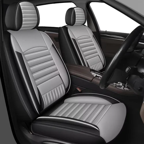 Miniatura 12 de TTX LIGHTING Fundas de asiento de coche de ajuste exacto para Toyota 4Runner 2003-2025 2026 Cuero sintético impermeable duradero, seguro