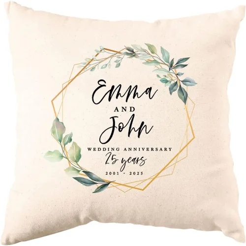 Miniatura 8 de Andaz Press Fundas de almohada decorativas personalizadas, regalo clásico personalizado, para boda, pareja, aniversario, inauguración de la casa