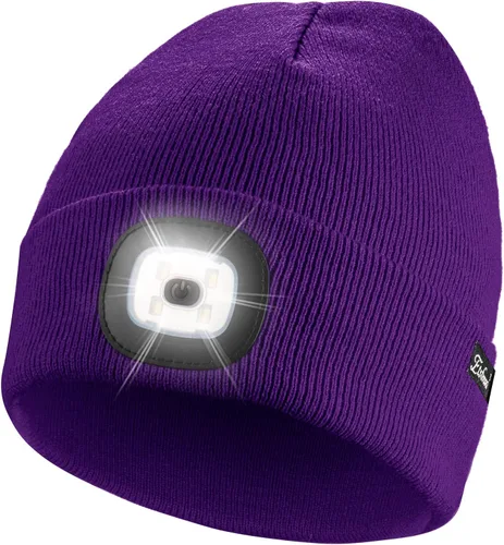 Miniatura 73 de Etsfmoa Gorro unisex con la luz, regalos para hombres, papá, padre, gorras recargables por USB