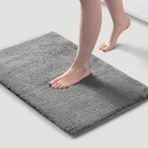Miniatura 24 de Madison Park Marshmallow - Alfombra de baño antideslizante, de felpa lujosa, absorbente, de secado rápido, diseño de spa, decoración de baño, 20 x