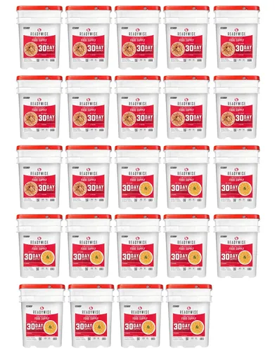 Miniatura 8 de ReadyWise Suministro de alimentos para emergencias de 30 días - 296 porciones, 2 cubos, comidas de proteína liofilizadas, almacenamiento