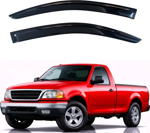 Miniatura 195 de KPY Visor de ventana compatible con Hyundai Tucson 2021-2025, 4 piezas de deflector de ventilación para ventana lateral, estilo Mugen, protector