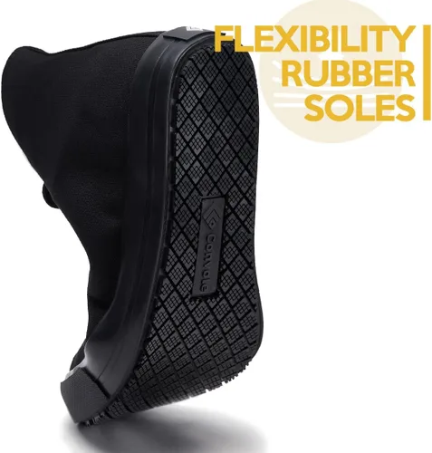 Miniatura 7 de Zapatos de trabajo antideslizantes para hombres y mujeres, tenis unisex resistentes al aceite y al agua para fabricantes de servicios de alimentos