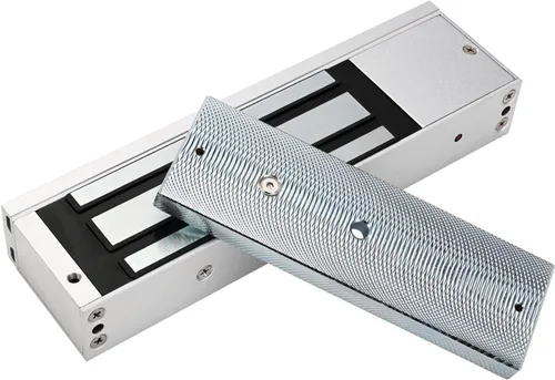 Cerradura electromagnética 1200LBS 500KG Fuerza de sujeción Cerradura de puerta magnética eléctrica 12V Modo NC a prueba de fallas para sistema de
