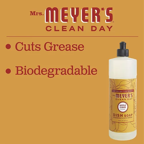 Miniatura 40 de Mrs. Meyer’s Clean Day - Detergente líquido para platos, aroma a lavanda, botella de 16 oz
