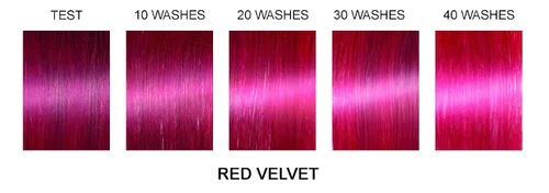 Miniatura 8 de Manic Panic Tinte de gel semipermanente de terciopelo rojo cereza profesional, color rojo cereza brillante, brilla bajo la luz negra, dura más de 40