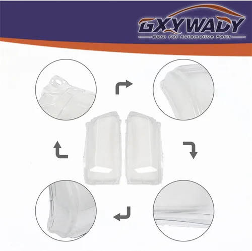 Miniatura 4 de GXYWADY Par de faros delanteros de repuesto para Land Rover Range Rover Sport 2010-2013 lado izquierdo y derecho (lado del pasajero y del conductor)