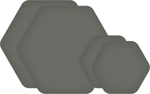 Miniatura 19 de GEAR AID Tenacious Tape Hex – Parches de reparación de 6.35 cm y 3.81 cm (4 parches: dos de 6.35 cm y dos de 3.81 cm, negro) – Adhesivo de pelar