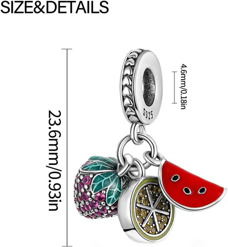 Miniatura 80 de KUNSIR Los abalorios se adaptan a pulseras Pandora para mujer, plata de ley 925, cuentas colgantes de joyería para niñas, dijes de feliz cumpleaños