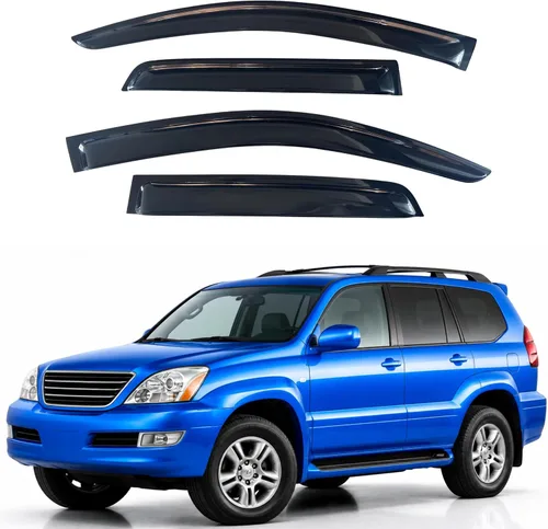 Miniatura 300 de Visor para ventana IG para Hyundai Venue 2020-2023, protector contra la lluvia, adhesivo extra duradero, deflector de viento para lado