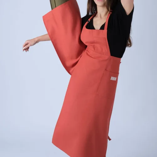Miniatura 6 de makemake Tools Split-Leg Waterproof Unisex Pottery Apron for Pottery Artist Ceramic Coveralls Claypron Florist Gown