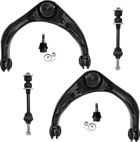 Miniatura 341 de Detroit Axle - Kit de extremo delantero para Chrysler 300 Dodge Charge Challenger 2011-2023, 2 brazos de control inferiores traseros 2 rótulas