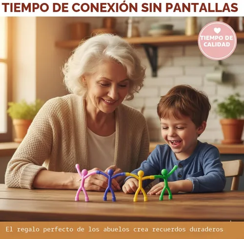 Miniatura 2 de MAGMEN Juguetes Magnéticos Fidget Fuertes para Niños y Adultos - Paquete de 20 Juguetes Sensoriales para TDAH Autismo Ansiedad - Set de Construcción
