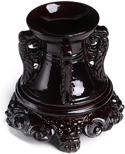 Miniatura 4 de Tenedor de la esfera/soporte de exhibición de la bola de cristal, tenedor de piedra de la esfera del huevo, soporte de exhibición del huevo