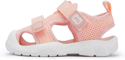 Miniatura 4 de BMCiTYBM Sandalias de verano con punta cerrada para bebé, niño, niña, zapatos ligeros, antideslizantes, para primeros pasos, 6, 9, 12, 18, 24 meses