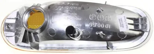 Miniatura 9 de KarParts360 Para Volkswagen Beetle Luz de señal de giro 1998 99 00 01 02 03 04 2005 lado del conductor Lente transparente y ámbar VW2520103