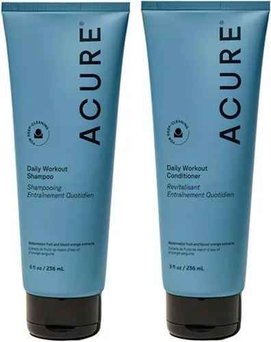 Miniatura 11 de Acure Acondicionador diario de sandía para entrenamiento - Acondicionador hidratante y humectante ligero para mujeres y hombres con cabello graso