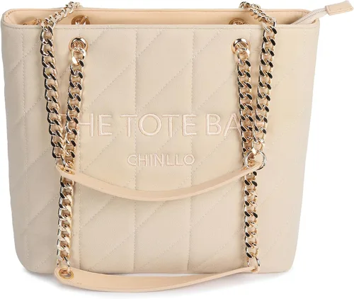 Chinllo Bolso de mano para mujer, bolso mediano con asa superior