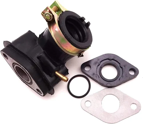 Miniatura 6 de Carburador GY6 50CC 49CC 80C para ciclomotor scooter de 4 tiempos 139QMA 139QMB Taotao Kymco con kit de filtro de aire del colector de admisión