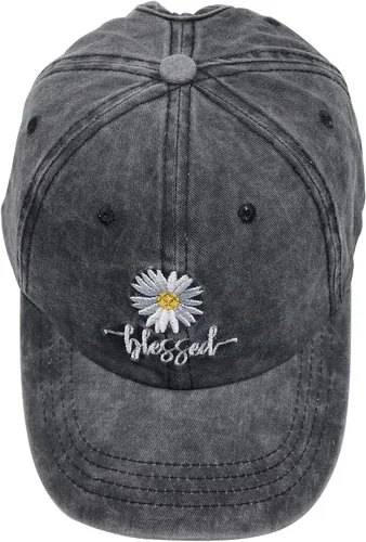 Miniatura 5 de Daisy Blessed - Gorra de béisbol bordada para mujer