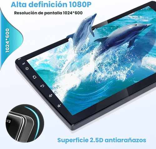 Miniatura 4 de Roinvou [2G+64G] Radio Android para Toyota Corolla EX 2005-2012 Carplay inalámbrico/Android Auto, pantalla táctil de 9 pulgadas para Corolla